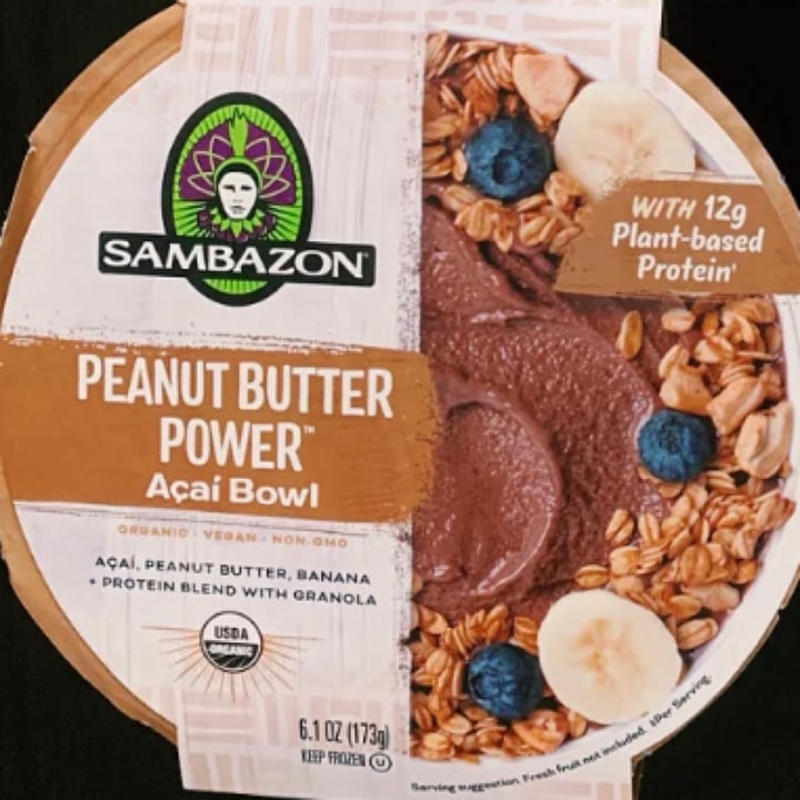 photo of Sambazon Peanut Butter Power shared by @ban on  18 Apr 2022 - review