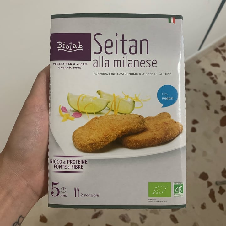 photo of Biolab Seitan Alla Milanese shared by @nefos19 on  15 Jun 2022 - review