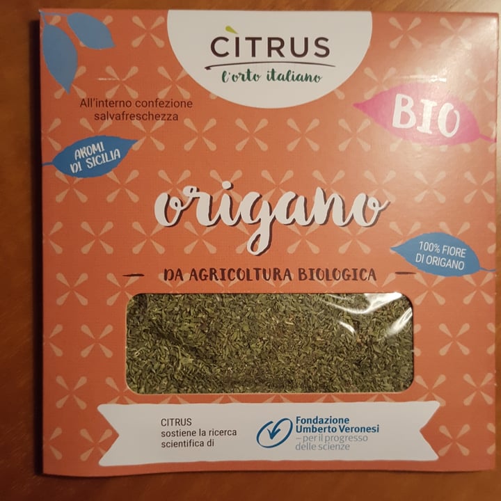 photo of Citrus Origano bio shared by @pastori on  27 Nov 2021 - review