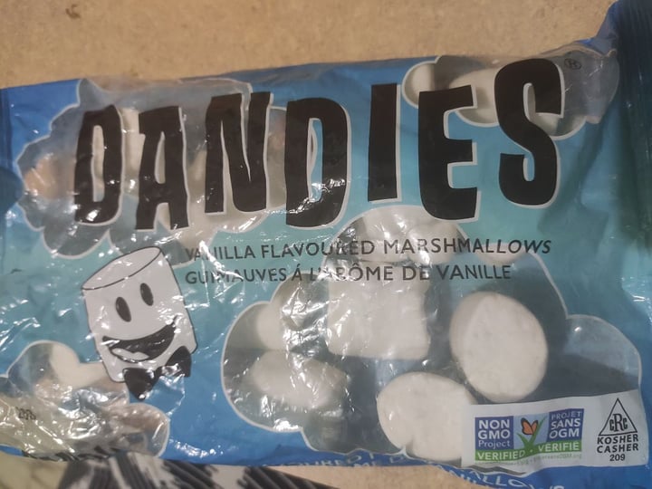 photo of Dandies Vegan Vanilla Marshmallows shared by @judamy on  22 Jan 2020 - review