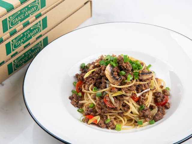 Foto del piatto “Impossible Teriyaki Spaghetti”
