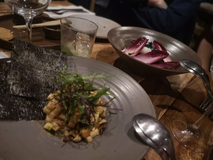 photo of Fava Tonka Raíz de aipo, shitaki e amendoim shared by @elisasbook on  19 Feb 2020 - review