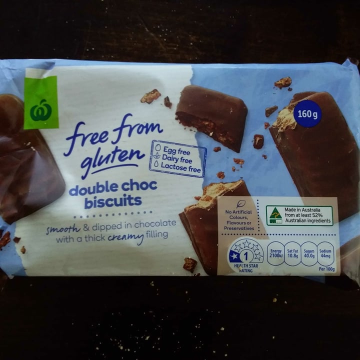 photo of Woolworths Double choc biscuits shared by @moggers on  07 Feb 2021 - review