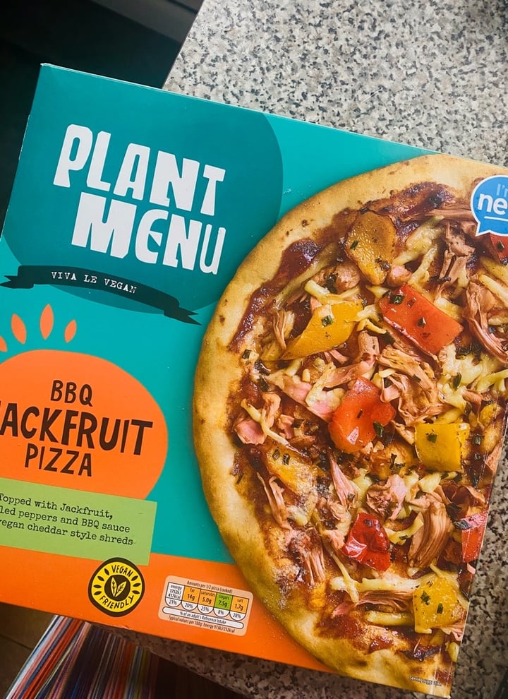 photo of ALDI BBQ Jackfruit Pizza shared by @yumfluff on  13 Jan 2020 - review
