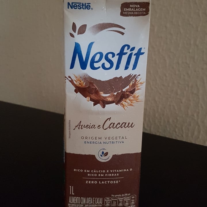 photo of Nestlé Bebida de Aveia e Cacau Nesfit Integral shared by @renatarocha on  24 Apr 2022 - review