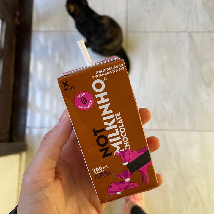 review photo of NotCo leite com chocolate shared by @melanelago on 11 Dec 2022 - review