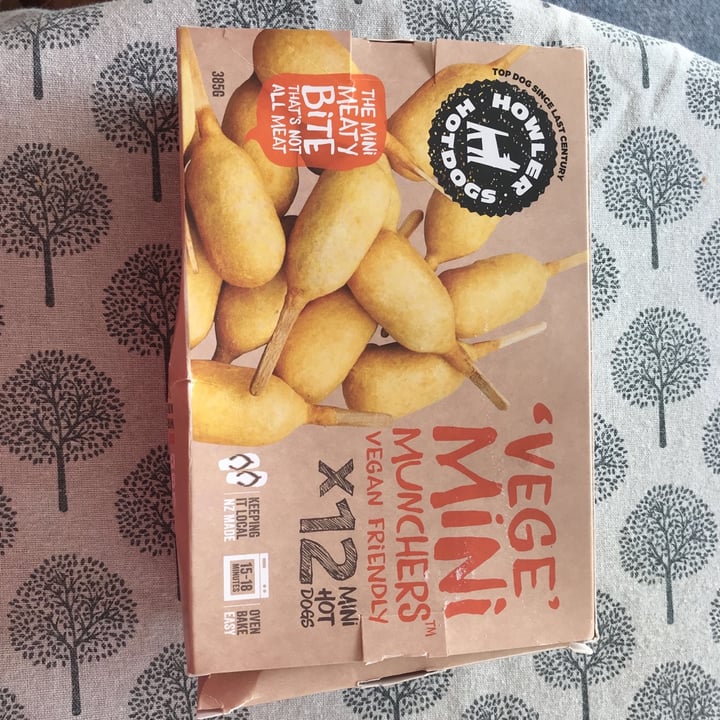 photo of Howler Hotdogs Vege Mini Munchers Vege Mini Munchers shared by @lil-chickpea on  13 May 2021 - review