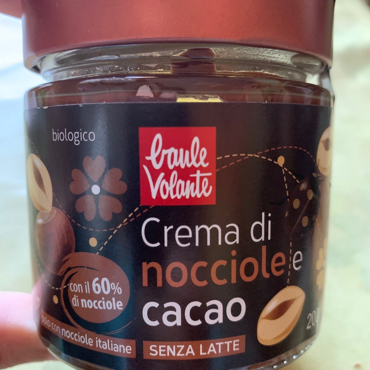 crema di nocciole e cacao