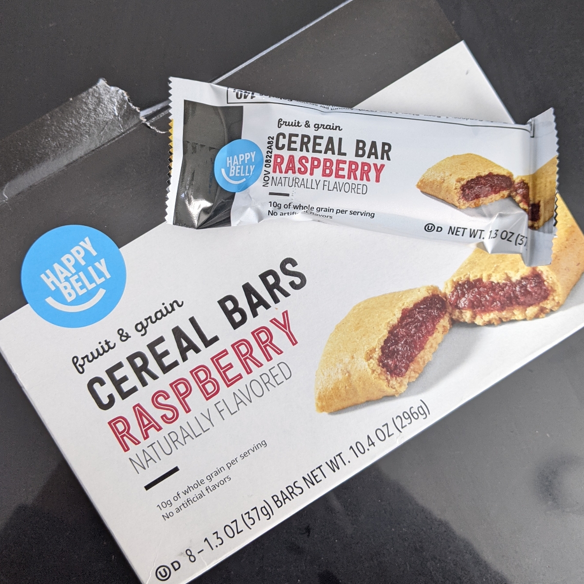 Happy Belly Cereal Bars raspberry Reviews abillion