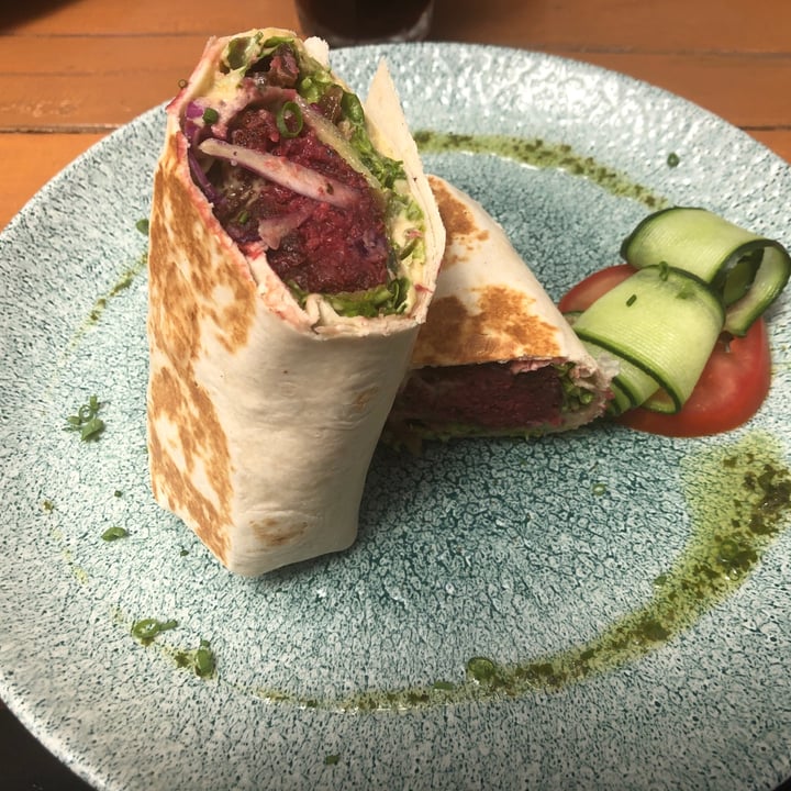 photo of Whole Earth Cafe Falafel wrap shared by @retief on  21 Jan 2021 - review
