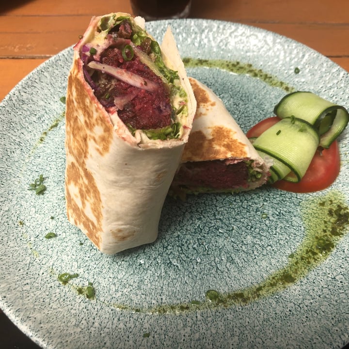 review photo of Whole Earth Cafe Falafel wrap shared by @retief on 21 Jan 2021 - review