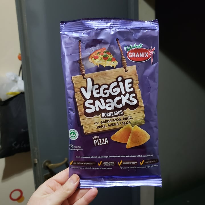 photo of Granix Veggie Snacks sabor Pizza shared by @an77ihumanx on  01 May 2021 - review