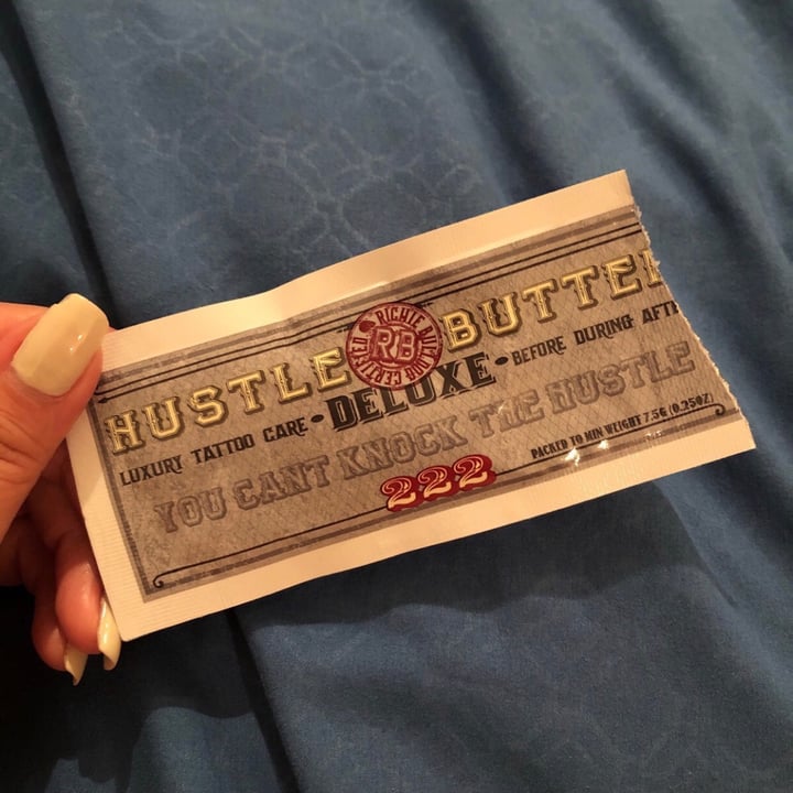 photo of Richie Bulldog Certified Hustle Butter Tatoo Aftercare shared by @cloecyl on  06 Feb 2022 - review