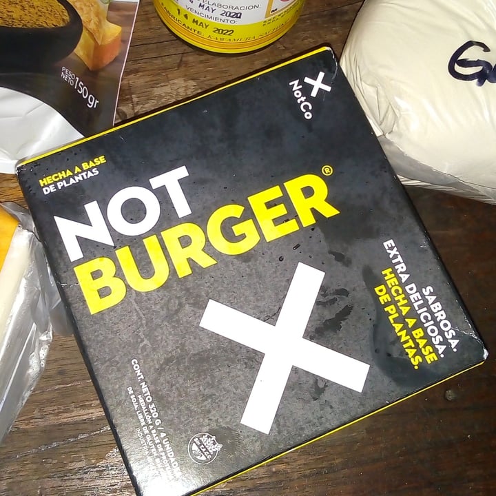 photo of NotCo Not Burger shared by @karenrodriguez on  01 Aug 2020 - review