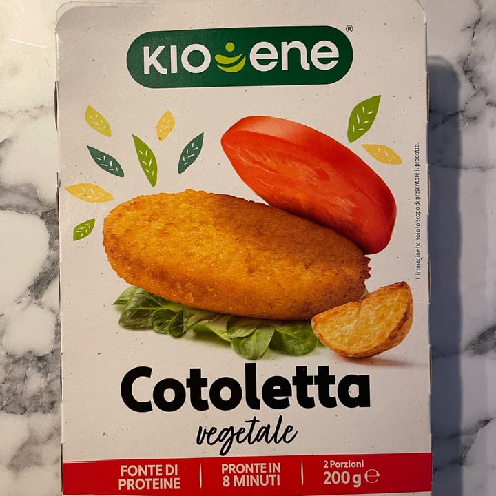 photo of Kioene Cotoletta vegetale shared by @alicemongia on  08 Jun 2022 - review