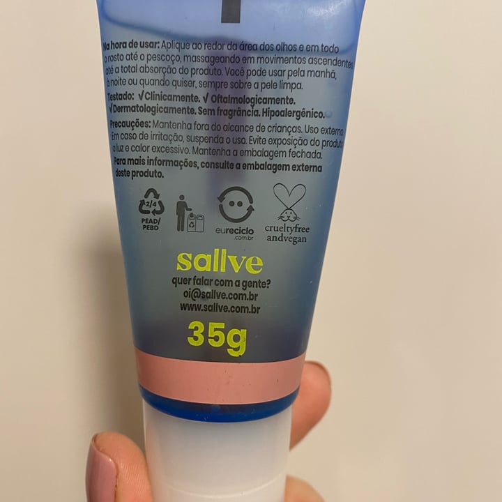 review photo of Sallve Hidratante Firmador shared by @dbdincao on 06 May 2022 - review