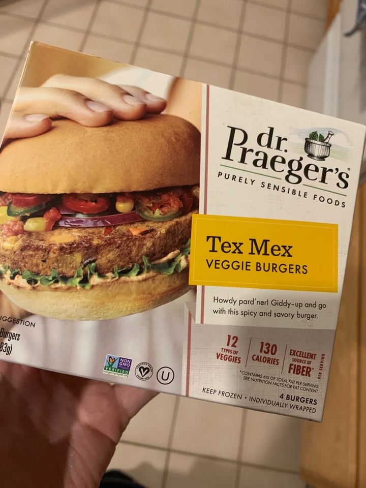 photo of Dr. Praeger's Tex Mex Veggie Burger shared by @ashley19 on  08 Jan 2020 - review