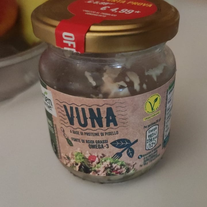 review photo of Garden Gourmet Vuna shared by @norshadows on 25 May 2022 - review