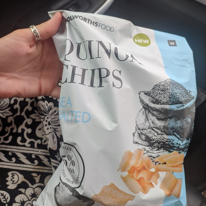 photo of Woolworths Food Quinoa Chips Sea Salt shared by @shanhart on  24 Jan 2022 - review