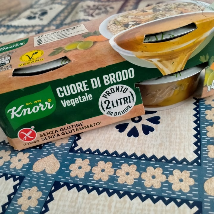 photo of Knorr Dado vegetale vegan shared by @giulssss on  16 Mar 2022 - review