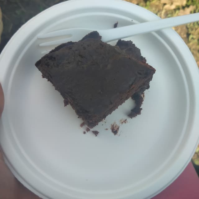 Photo of the dish “Torta al cioccolato con crema di castagne”
