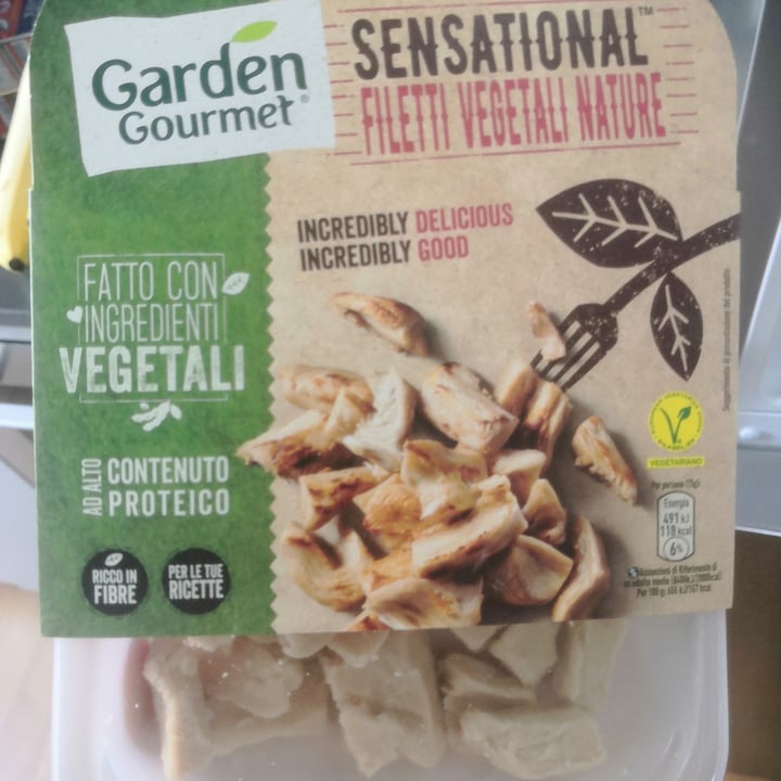 photo of Garden Gourmet Filetti vegetali nature shared by @tuppi on  07 Jul 2022 - review