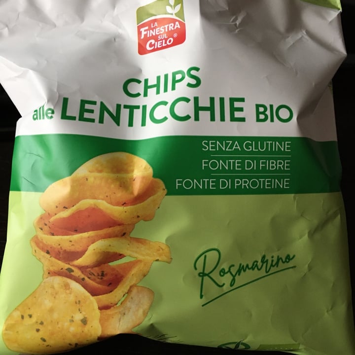 photo of La Finestra Sul Cielo Chips alle Lenticchie BIO shared by @pdc on  30 Mar 2022 - review