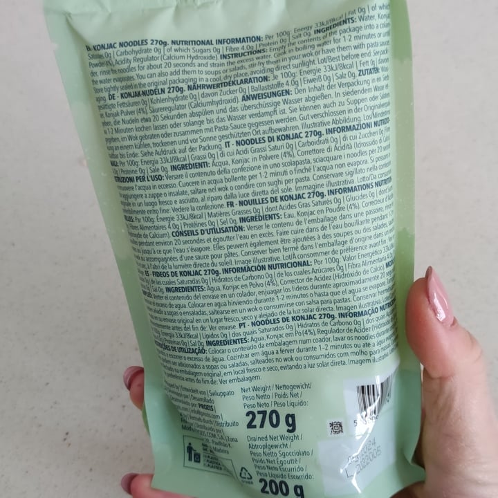 photo of Prozis Konjac Noodles shared by @angelarusso on  30 Nov 2022 - review