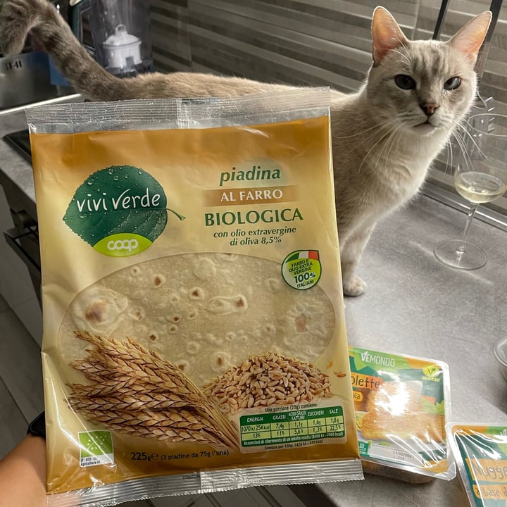 photo of Vivi Verde Coop Piadina Biologica al farro shared by @valentinabojin on  27 Sep 2021 - review