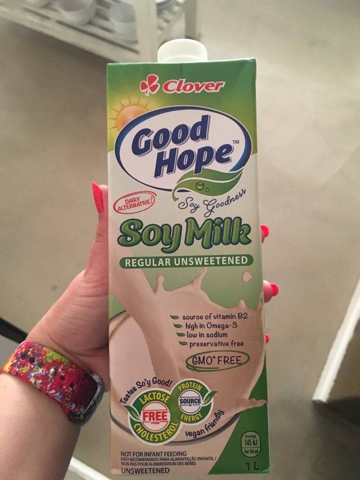 photo of Good Hope Good Hope Soy Milk Regular Unsweetened shared by @bonapetaste on  04 Jan 2020 - review