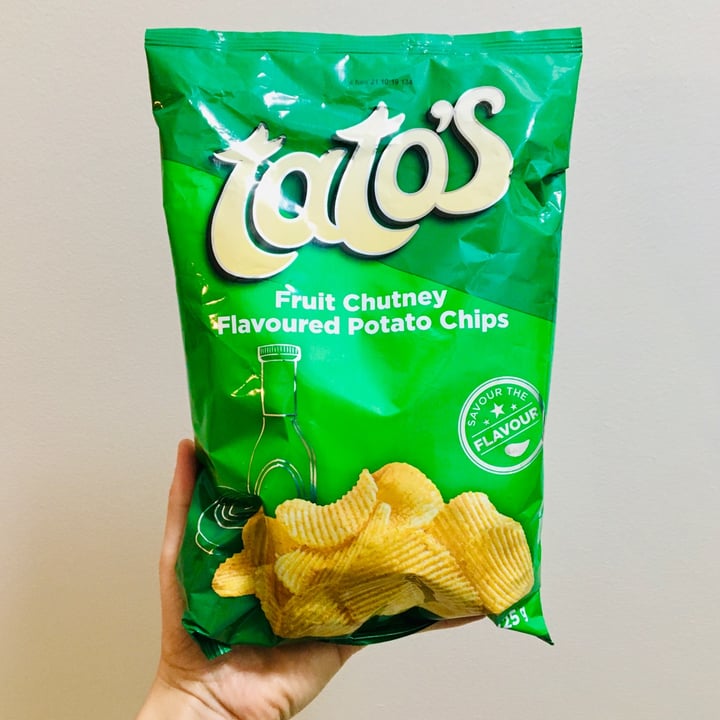 Tato's Fruit chutney flavoured potato chips Review abillion