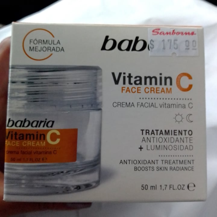 review photo of Babaria Crema facial vitamina C shared by @advime on 19 Nov 2021 - review