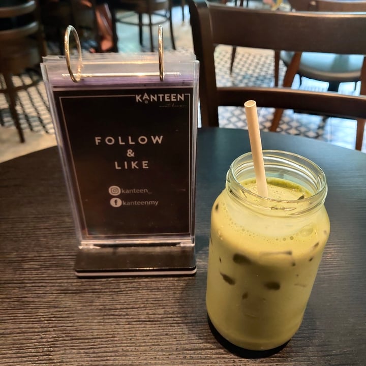 photo of Kanteen Mont Kiara Matcha Latte shared by @stevenneoh on  01 Oct 2020 - review