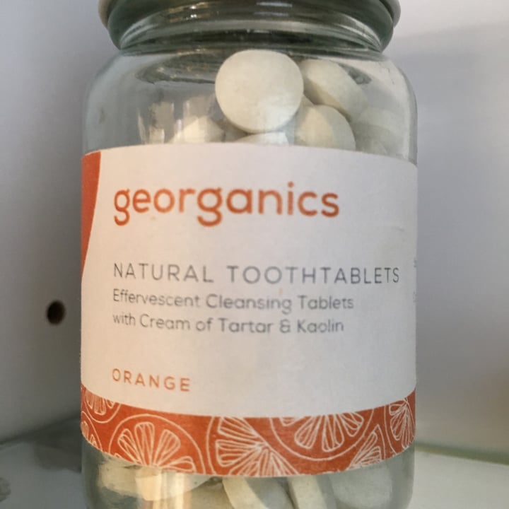 photo of Georganics Natural Toothtablets Orange shared by @ellika on  25 Dec 2021 - review