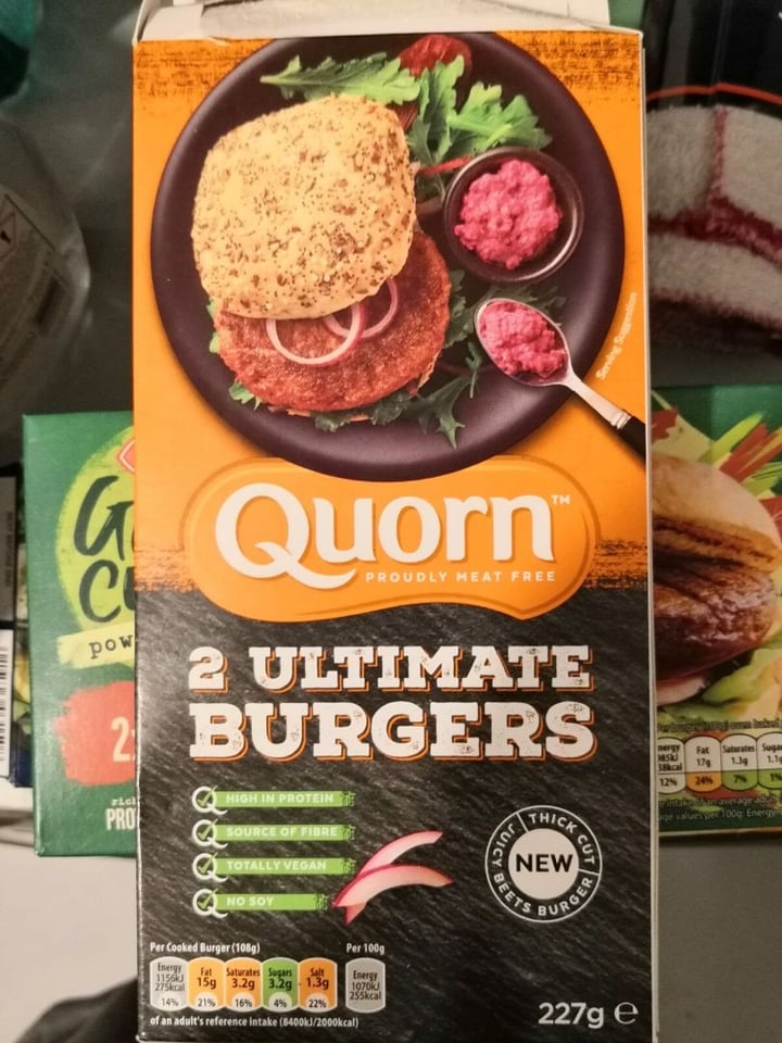 photo of Quorn Ultimate Burger shared by @rebeca2124 on  08 Mar 2020 - review