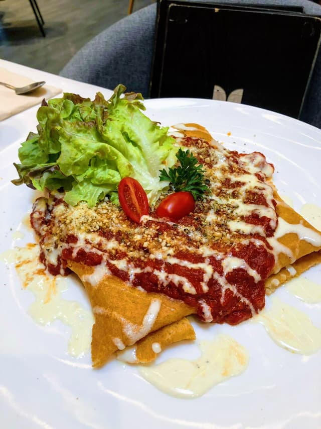 Photo of the dish “Vegan Italian Crepe”