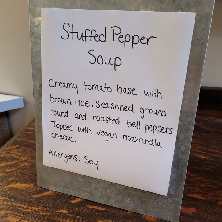 review photo of Planted in Hamilton Stuffed Pepper Soup shared by @leo on 13 Nov 2021 - review