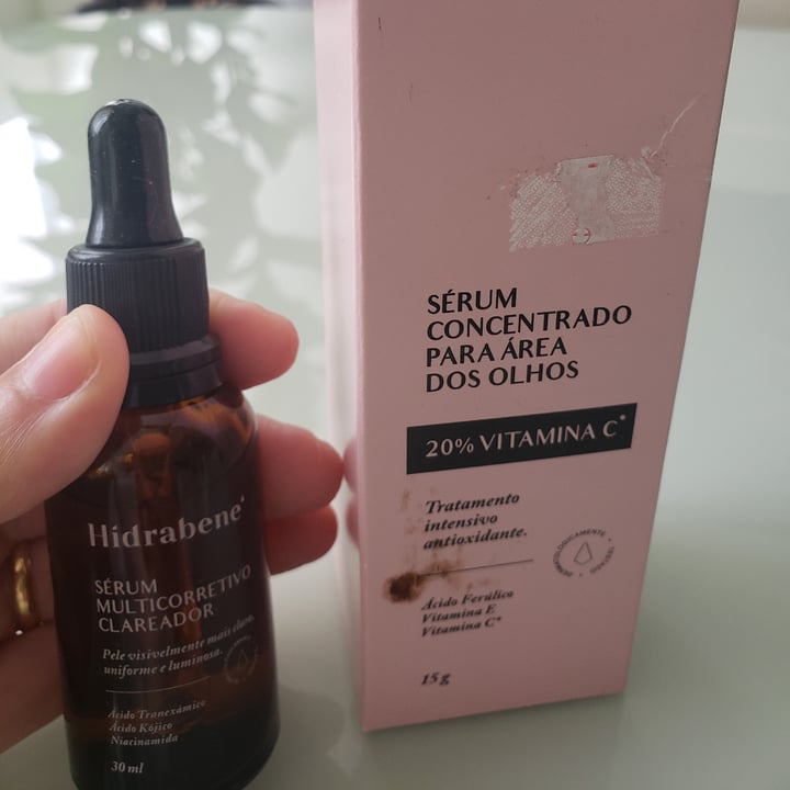 review photo of Hidrabene Sérum Multicorretivo Clareador shared by @lilian-goncalves on 16 Apr 2022 - review