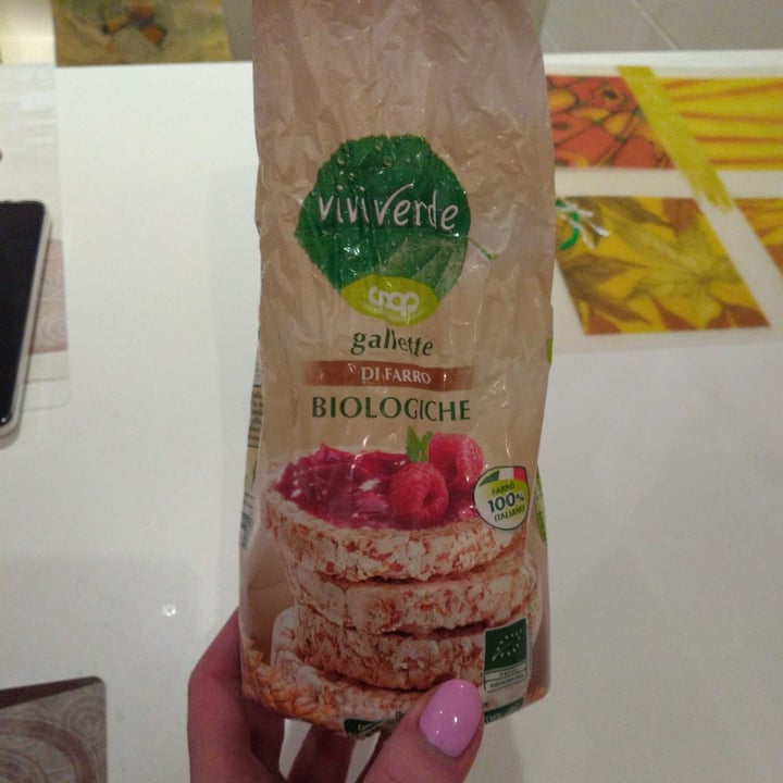 review photo of Vivi Verde Coop Gallette di Farro shared by @monicacasasola on 15 Mar 2022 - review