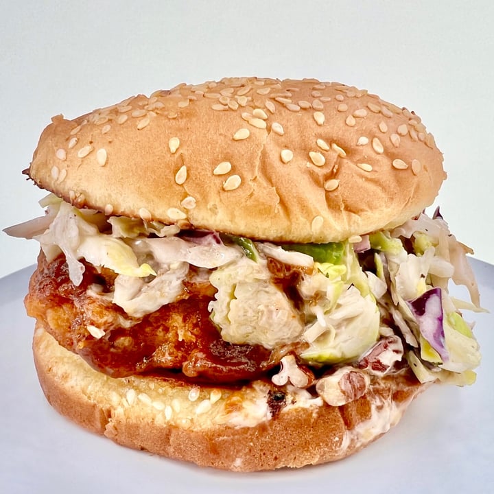photo of The Mocking Bird Pumpkin BBQ Chick’n Sando shared by @pdxveg on  08 Oct 2021 - review