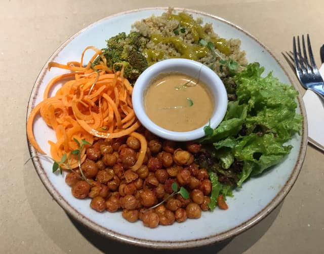 Photo du plat “Bowl de garbanzos”