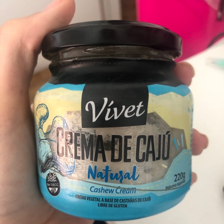 photo of Vívet Crema de Cajú Natural shared by @vickul on  26 Apr 2021 - review
