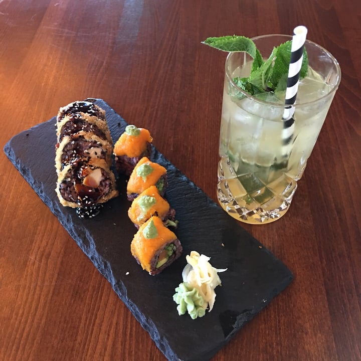 review photo of Secret Garden Berlin | Vegan Sushi Sushi roll shared by @happyanimallab on 06 Jun 2019 - review
