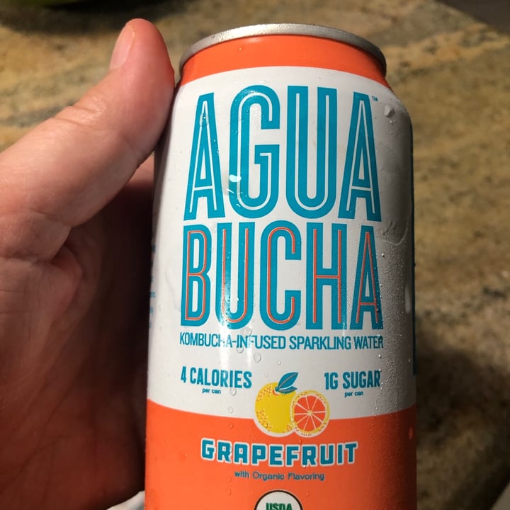 Agua bucha Grapefruit kombuchainfused sparkling water Review abillion