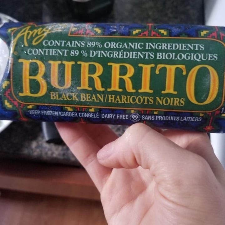 photo of Amy’s Amy’s Non-Dairy Organic Burrito with Beans & Rice shared by @veggiemermaid on  26 Jun 2021 - review