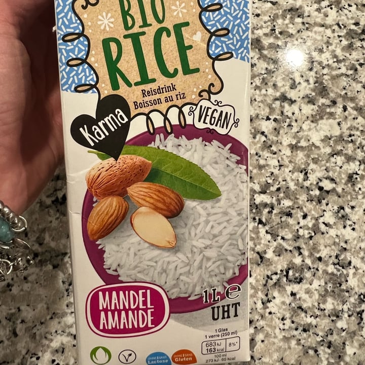 review photo of Karma Bio rice drink shared by @romiefe1 on 06 Apr 2022 - review
