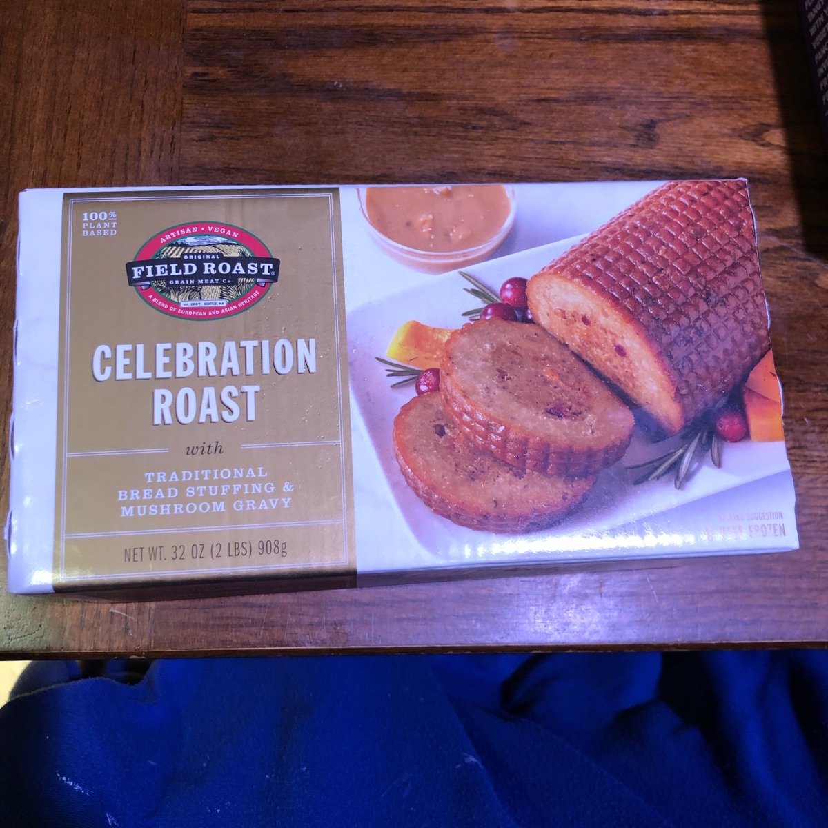 Field Roast Celebration Roast With Traditional Stuffing And Mushroom