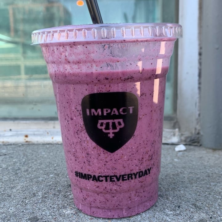 photo of Impact Kitchen Restore Smoothie shared by @nowmakeitvegan on  09 Jun 2022 - review