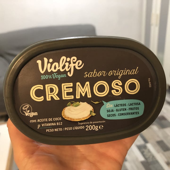 photo of Violife Cremoso Tradicional shared by @mariona on  01 Oct 2022 - review