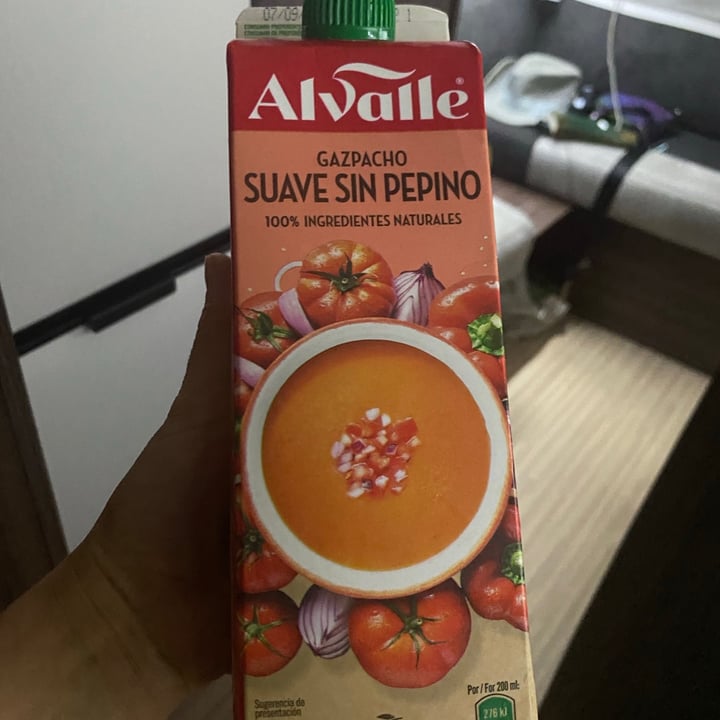photo of Alvalle Gazpacho Suave Sin Pepino shared by @susana01 on  06 Aug 2021 - review